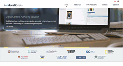 Desktop Screenshot of n-educatio.pl
